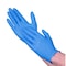 Vguard A1EA2, Disposable Gloves, 5 mil Palm, Nitrile, Powder-Free, Medium, 1000 PK, Blue A1EA22 - alternate 1